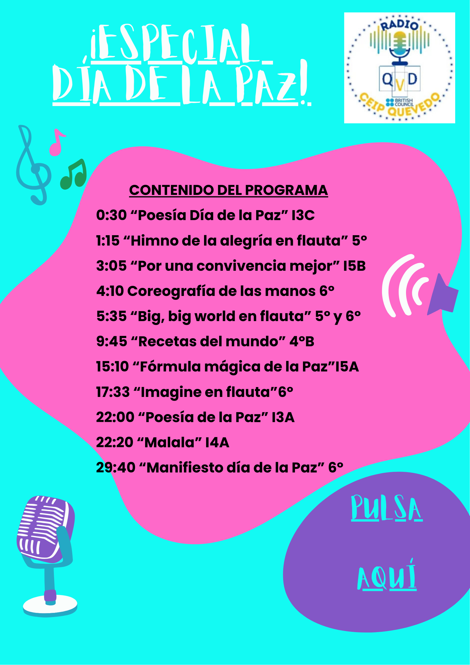 Especial día de la Paz