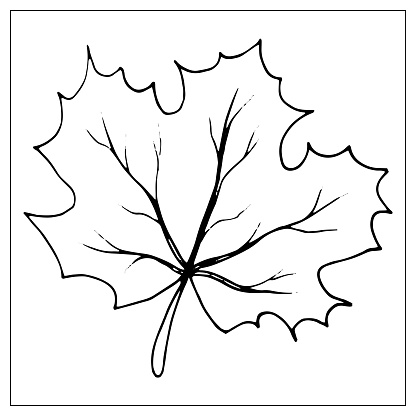 hoja otoño....